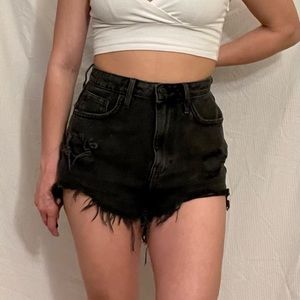 High waisted shorts
